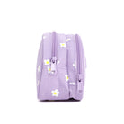 120996-51-ORO_MARGUERITE_ETUI_A_CRAYONS-02-ORO | DAISY HALF-MOON 2 ZIP PENCIL CASE-Kids Pencil Cases | Accessories-Yellow Shoes-Yellow Shoes