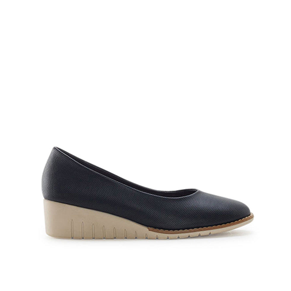 Yellow Shoes | Womens-Shoes-Dress-Wedge-Low | SOLENE | 