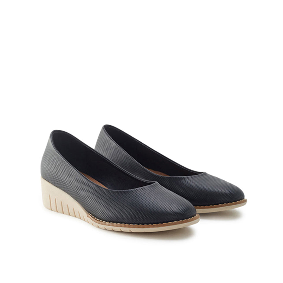Yellow Shoes | Womens-Shoes-Dress-Wedge-Low | SOLENE | 