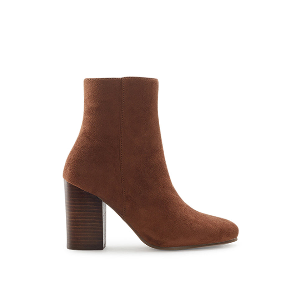 Yellow Shoes | Womens-Light Boots-Dress-Low Shaft & Med Heel | JENNYFER | 