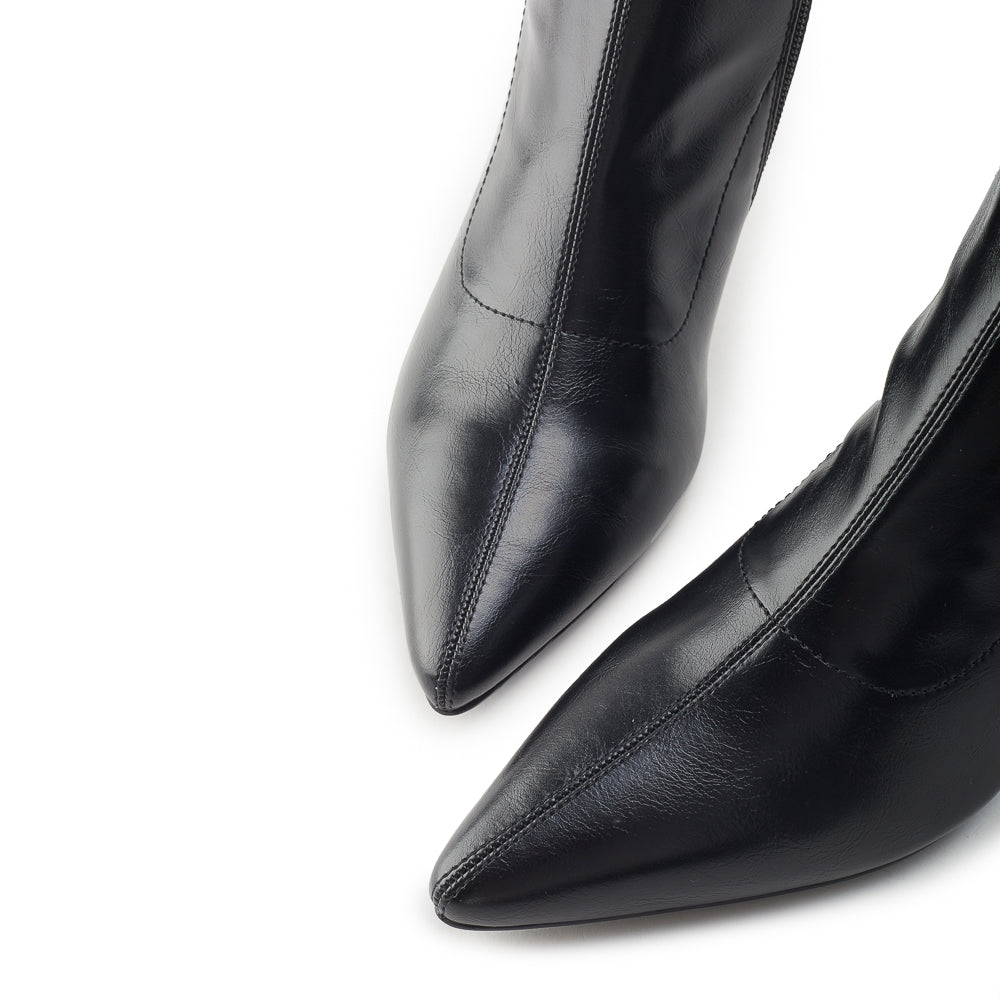 Yellow Shoes | Womens-Light Boots-Dress-Med Shaft & Med Heel | NOVALIE | 