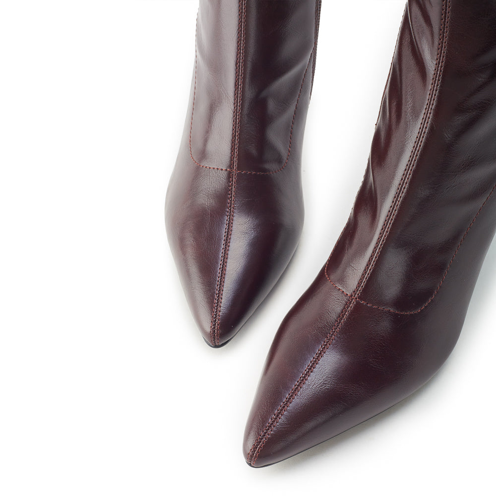 Yellow Shoes | Womens-Light Boots-Dress-Med Shaft & Med Heel | NOVALIE | 