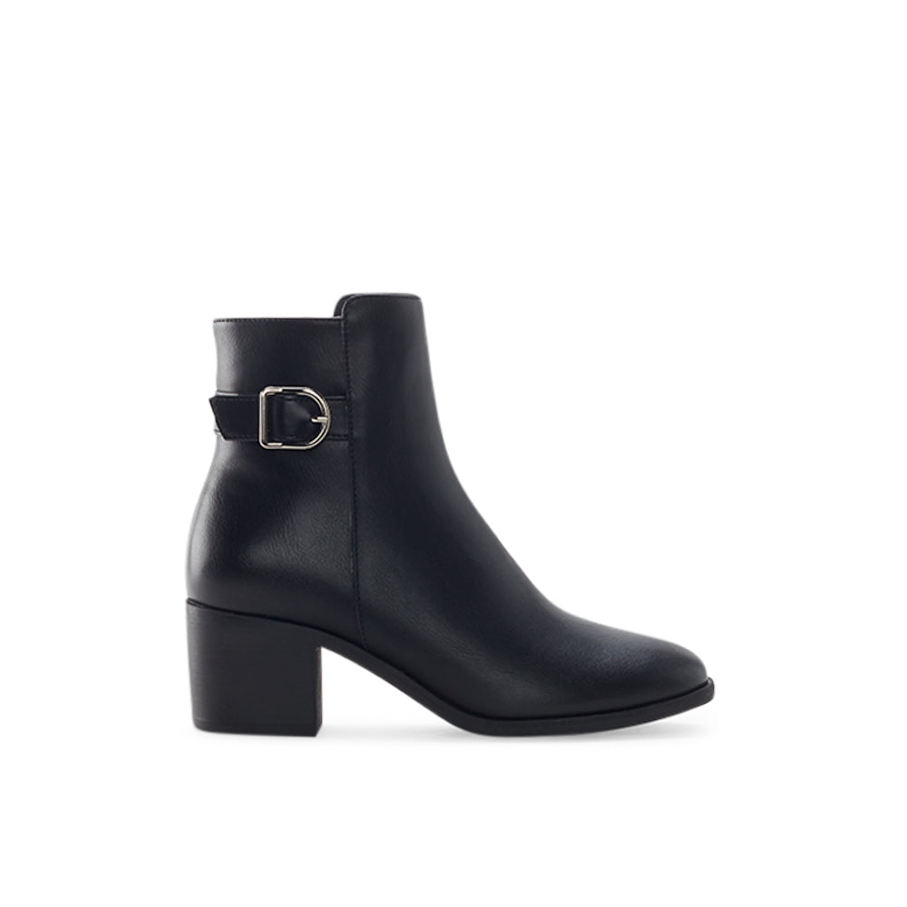 Yellow Shoes | Womens-Winter Boots-Dress-Low Shaft & Med Heel | BENEDICTE | 