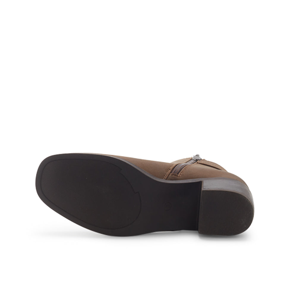 Yellow Shoes | Womens-Winter Boots-Dress-Low Shaft & Med Heel | BENEDICTE | 
