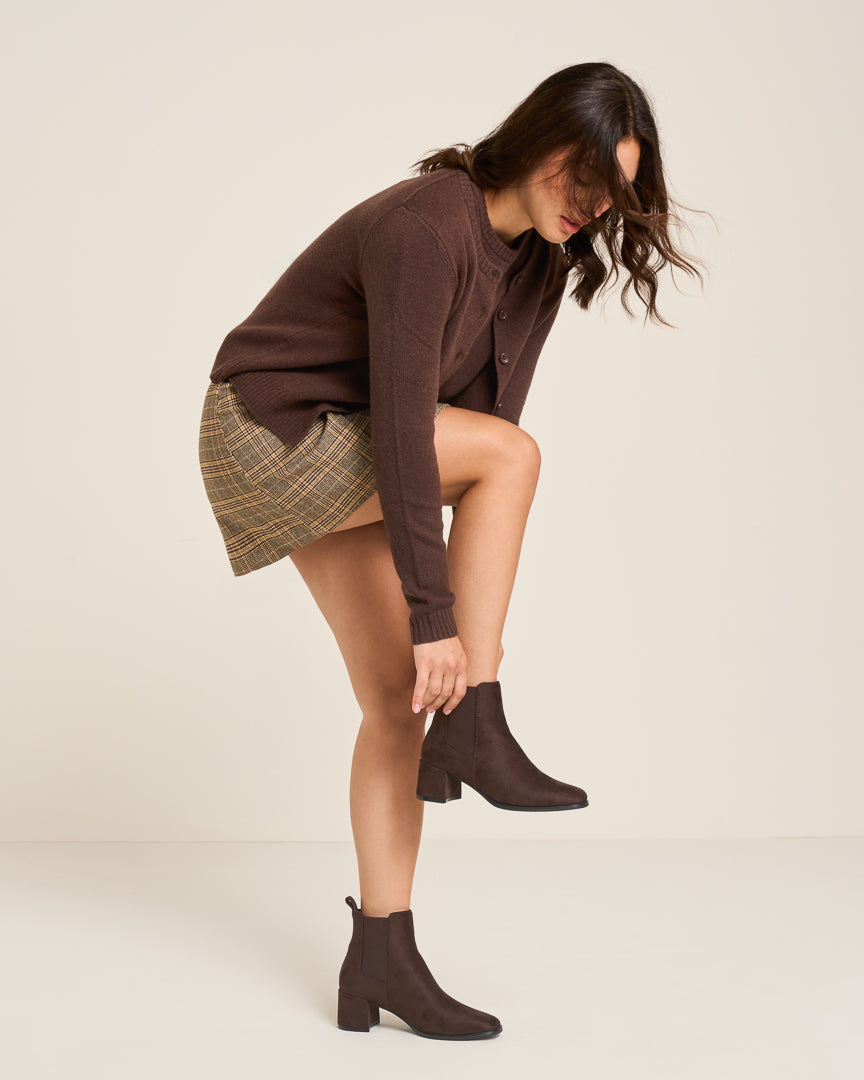 Yellow Shoes | Women's Fashion Light Boots | ROSELINE | 121204-10
