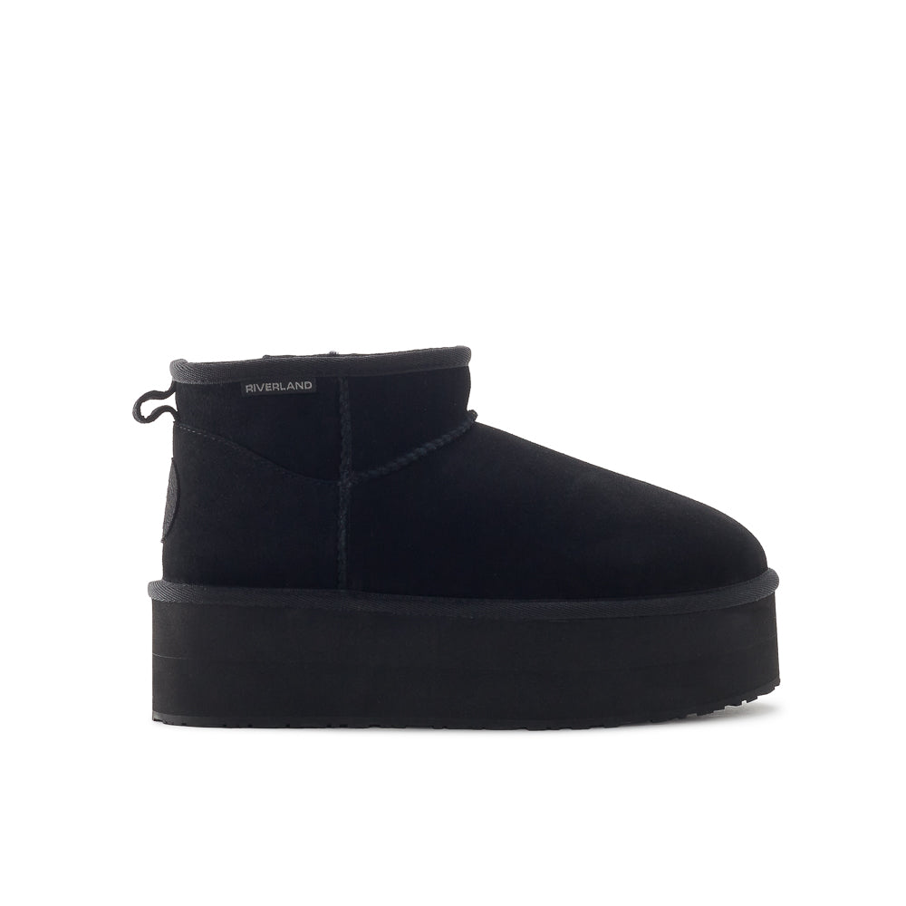 Yellow Shoes | Womens-Winter Boots-Casual-Low Shaft & Low Platform | EVOCATION H2O - RIVERLAND | 