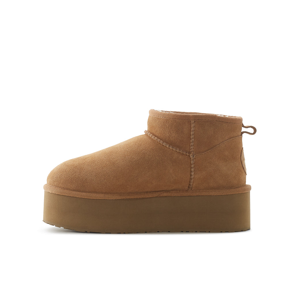 Yellow Shoes | Womens-Winter Boots-Casual-Low Shaft & Low Platform | EVOCATION H2O - RIVERLAND | 