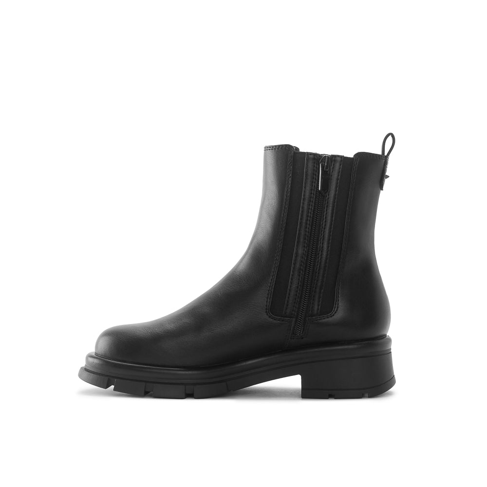 Yellow Shoes | Womens-Light Boots-Casual-Med Shaft & Med Heel | MELISANDRE CHELSEA | 