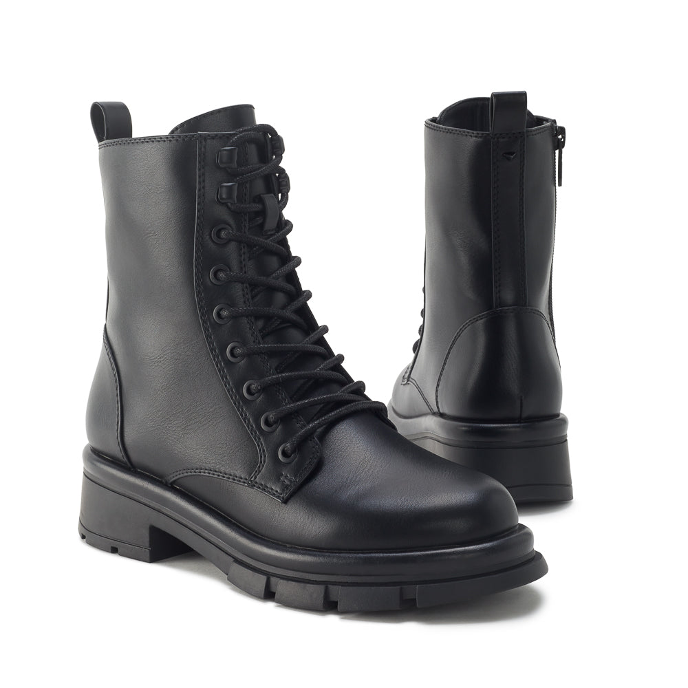 Yellow Shoes | Womens-Light Boots-Casual-Med Shaft & Med Heel | MELISANDRE | 