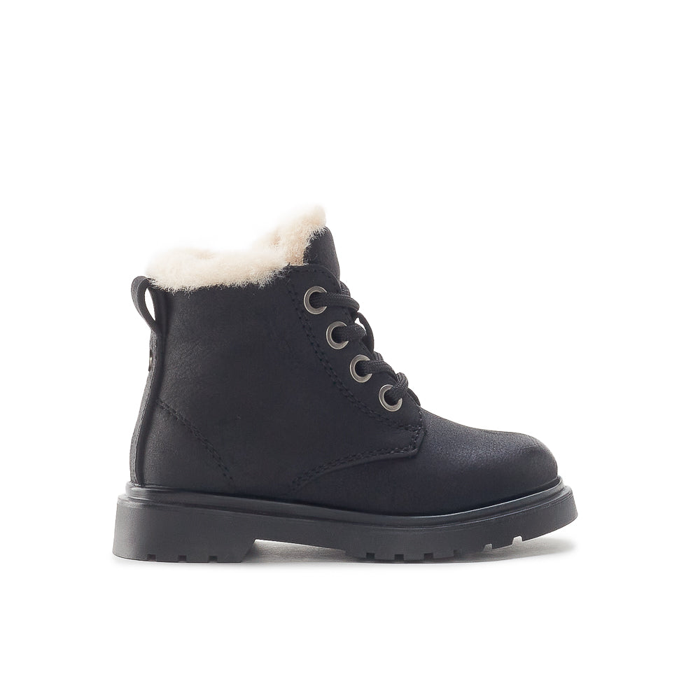 Yellow Shoes | Baby-Bootie-Girls-Lined | BOWIE MINI | 