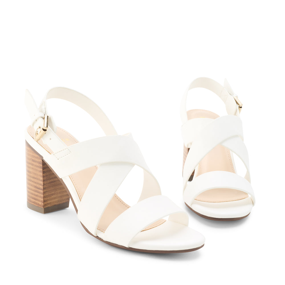 Yellow Shoes | Womens-Sandals-Dress-Med Heel/Ankle strap | CALISTA | 