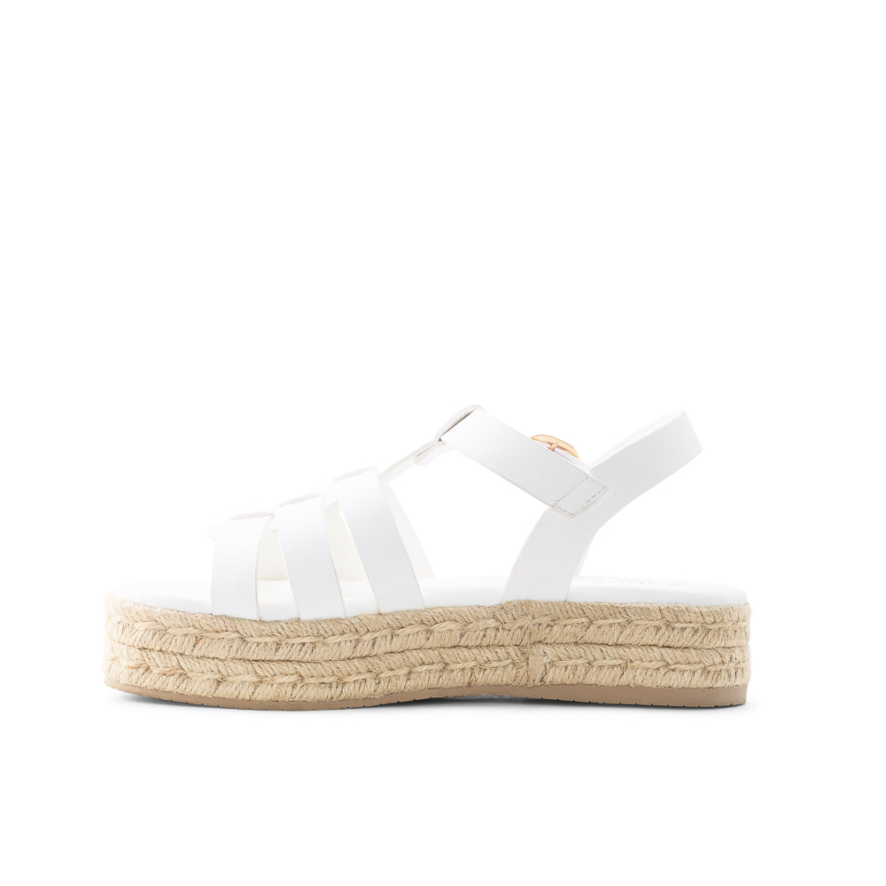Yellow Shoes | Womens-Sandals-Casual-Flat/Ankle strap | ASTER | 