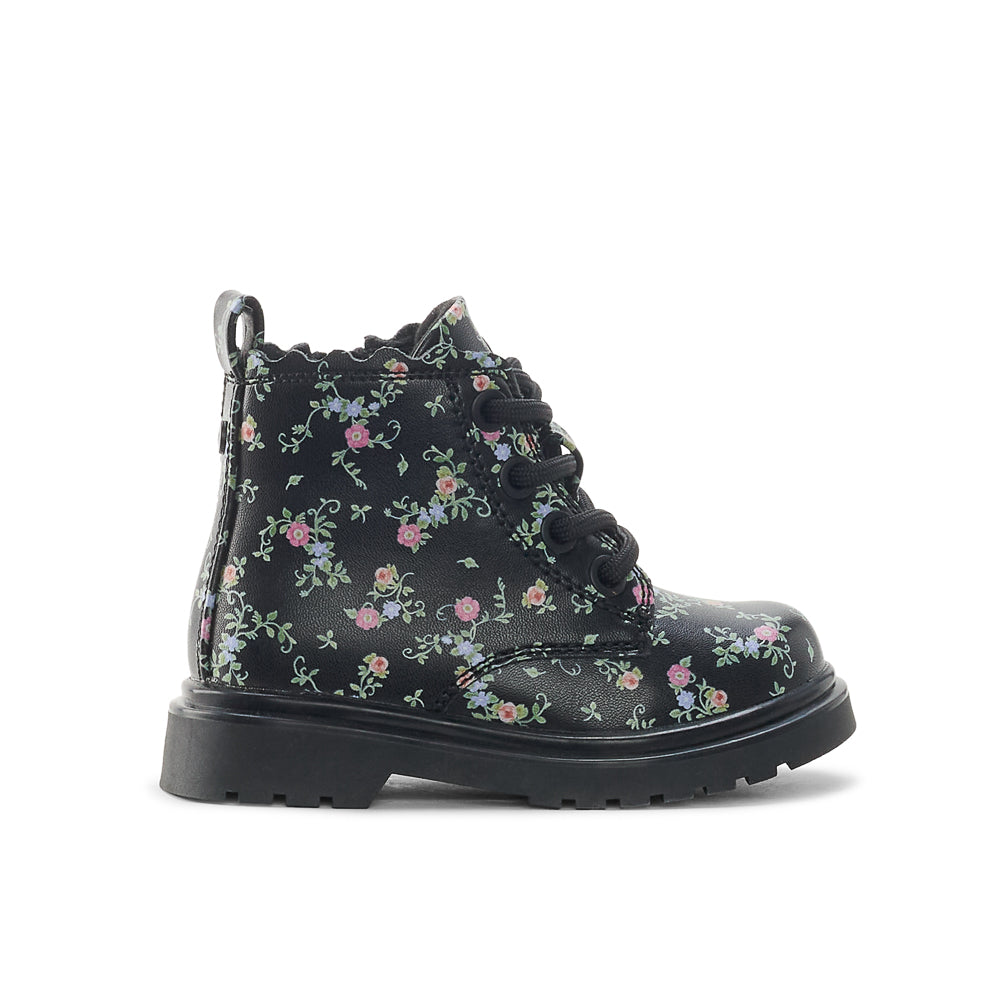 Yellow Shoes | Baby-Bootie-Girls-Laced | MARGUERITE MINI | 