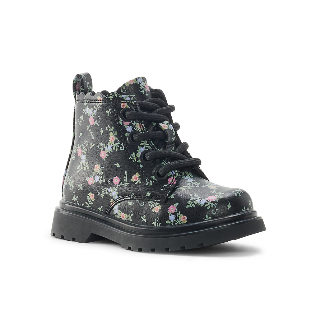 Yellow Shoes | Baby-Bootie-Girls-Laced | MARGUERITE MINI | 