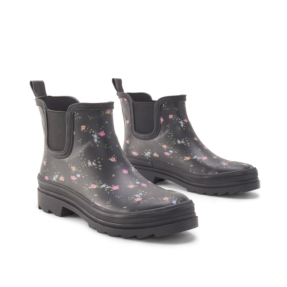 Yellow Shoes | Womens-Rainwear-Rain Boot-Low | CAMELLIA CHELSEA W | 