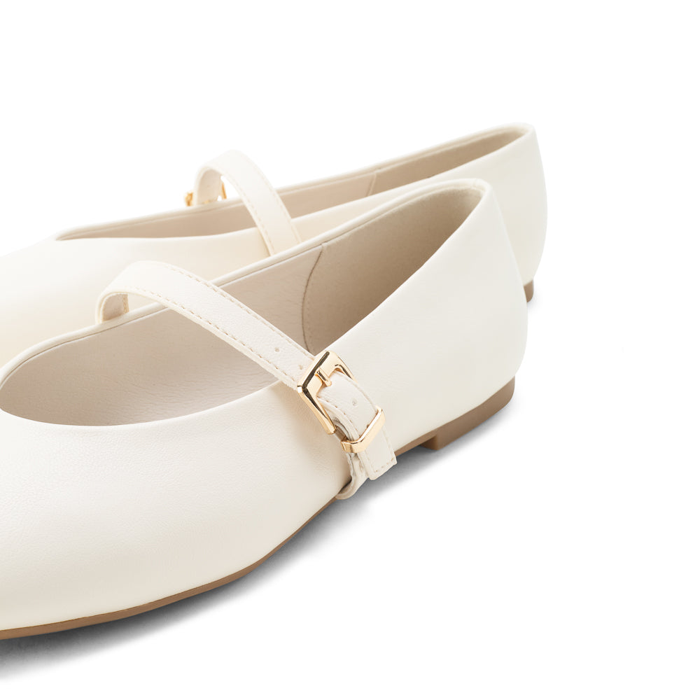 Yellow Shoes | Womens-Shoes-Casual-Flat/Ballerina | MANUELLA II | 