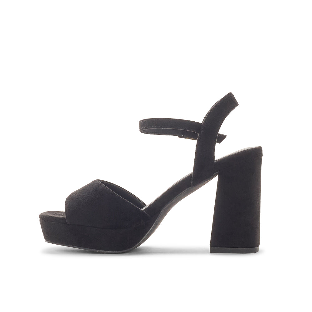 Yellow Shoes | Womens-Sandals-Dress-Low Platform/Ankle strap | LONDRES | 