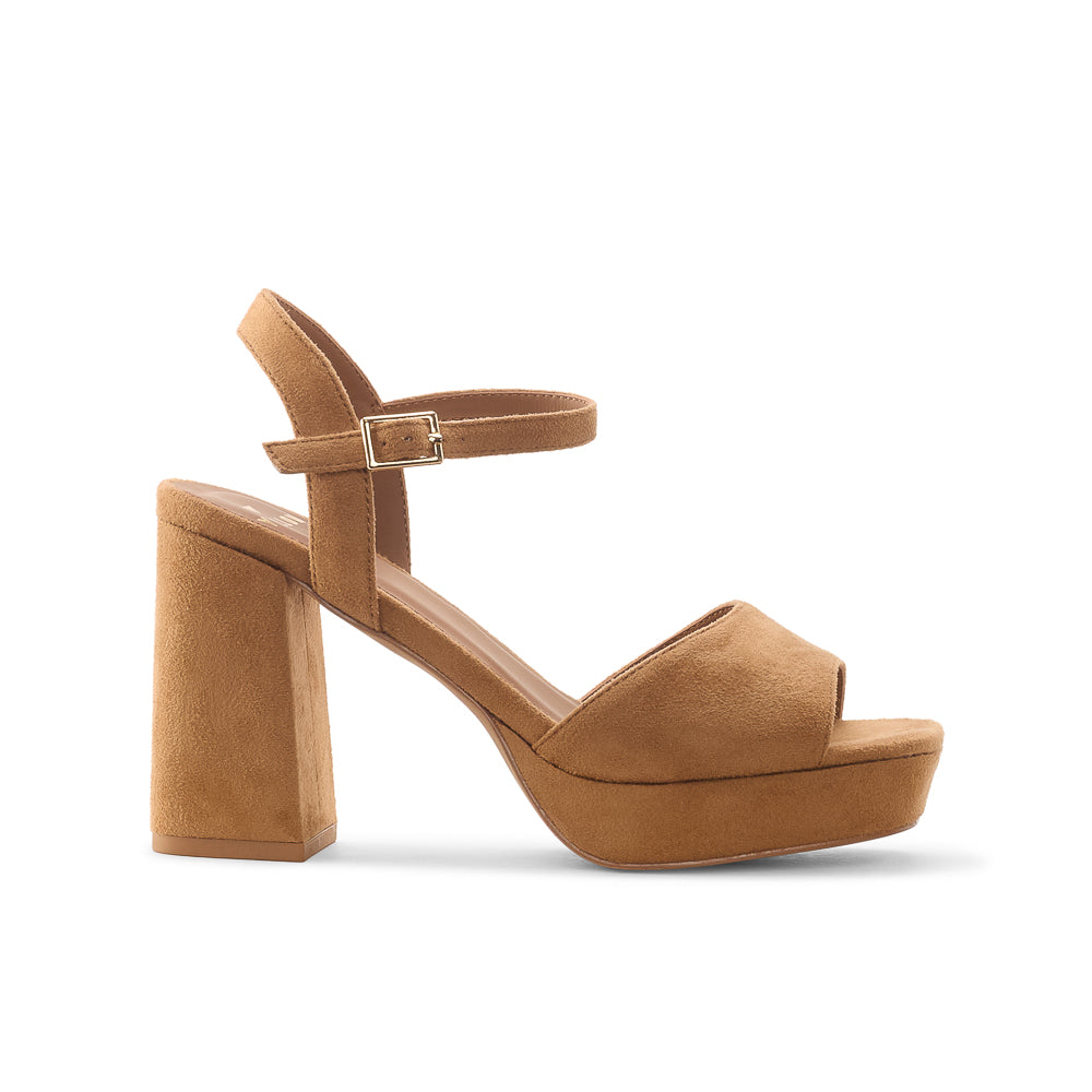Yellow Shoes | Womens-Sandals-Dress-Low Platform/Ankle strap | LONDRES | 