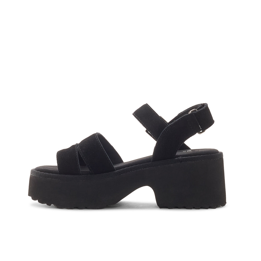Yellow Shoes | Womens-Sandals-Casual-Med Heel/Ankle strap | SAVANA | 