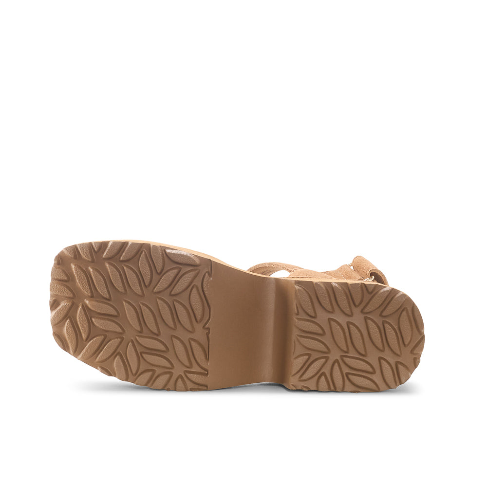 Yellow Shoes | Womens-Sandals-Casual-Med Heel/Ankle strap | SAVANA | 