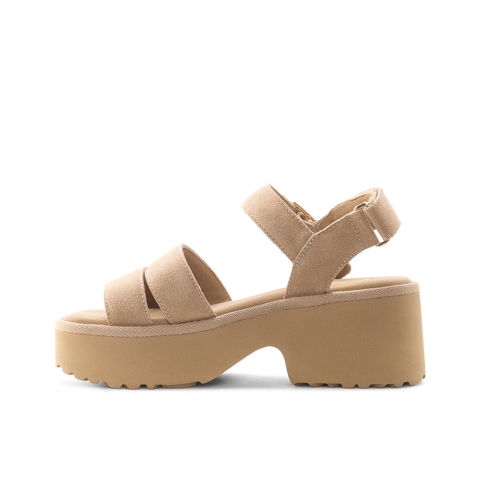 Yellow Shoes | Womens-Sandals-Casual-Med Heel/Ankle strap | SAVANA | 