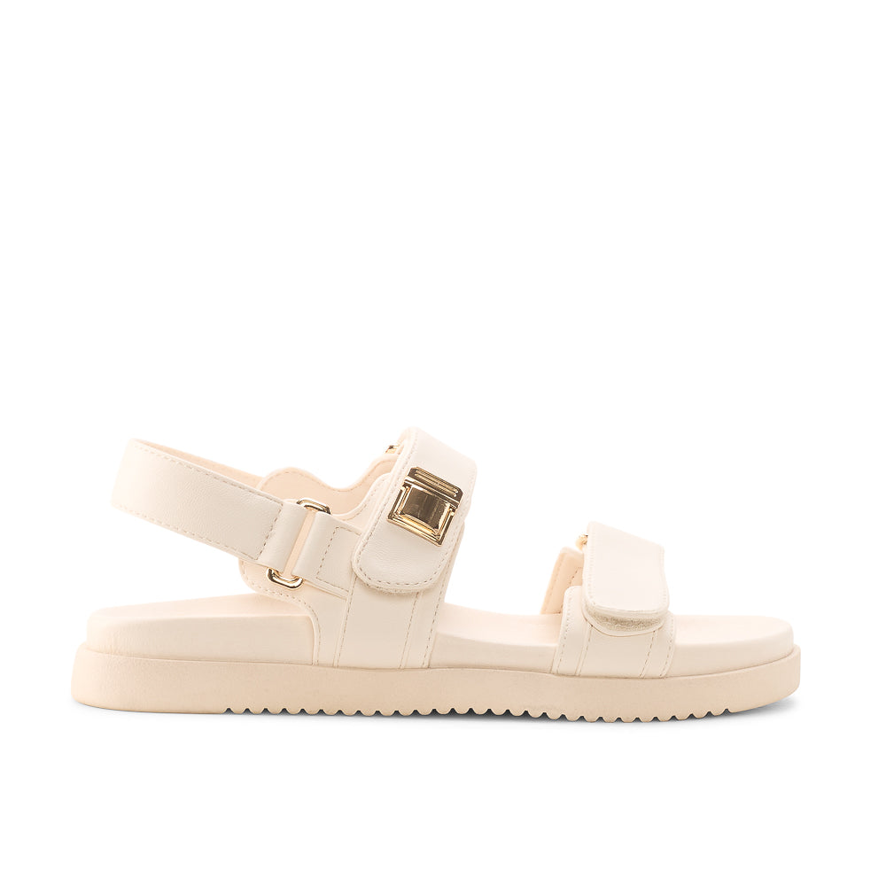 Yellow Shoes | Womens-Sandals-Casual-Flat/Ankle strap | LORENA | 