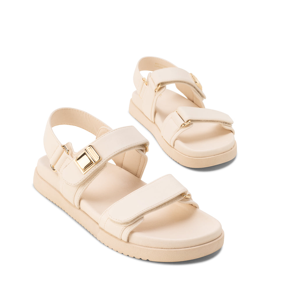 Yellow Shoes | Womens-Sandals-Casual-Flat/Ankle strap | LORENA | 