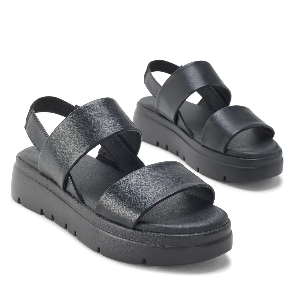 Yellow Shoes | Womens-Sandals-Casual-Flat/Ankle strap | ETERNELLE | 