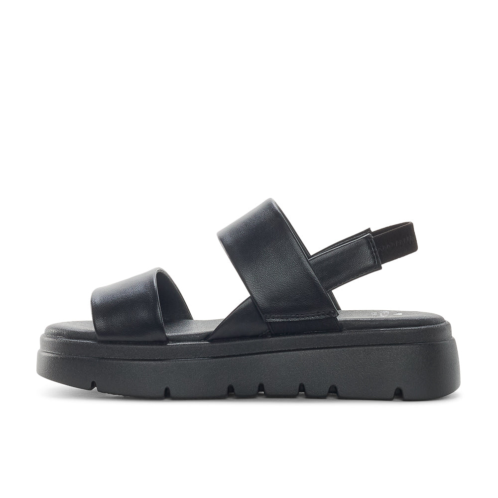 Yellow Shoes | Womens-Sandals-Casual-Flat/Ankle strap | ETERNELLE | 