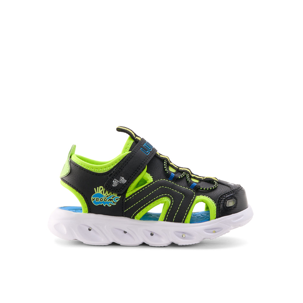 Yellow Shoes | Toddler Kids Sandals | VROOM | 122164-12-VROOM-01-122164-12-VROOM-Toddler Kids Sandals-Yellow-Yellow Shoes