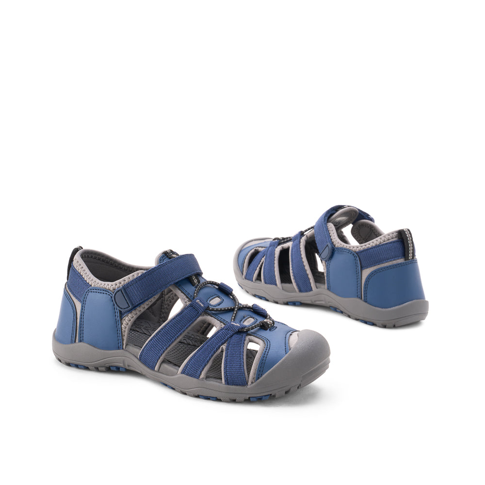 Yellow Shoes | Junior Kids Sandals | SOLEIL JR-G | 122201-43-SOLEIL_JRG-02-SOLEIL JR-G-Junior Kids Sandals-Yellow-Yellow Shoes