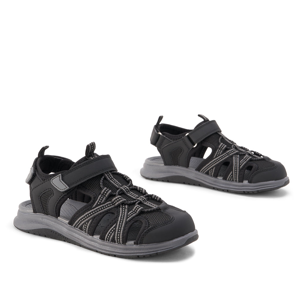 Yellow Shoes | Junior Kids Sandals | HYDRO AVENTURE JR-G | 122202-15-HYDRO_AVENTURE_JRG-02-HYDRO AVENTURE JR-G-Junior Kids Sandals-Yellow-Yellow Shoes