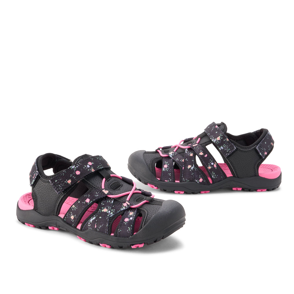 Yellow Shoes | Junior Kids Sandals | HERA JR-F | 122205-04-HERA_JRF-02-HERA JR-F-Junior Kids Sandals-Yellow-Yellow Shoes