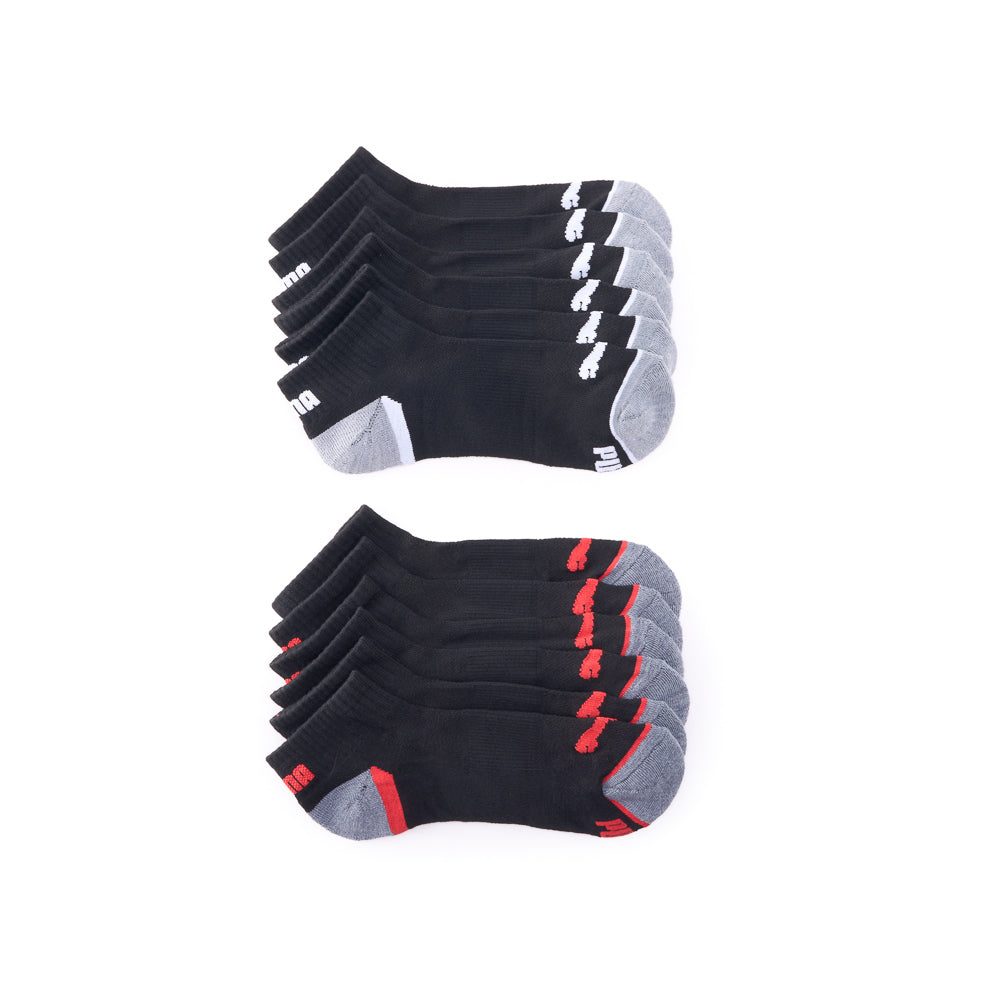 122269-53-PUMASOCKS-01-8860900033-PUMA | 6 PAIRS OF SOCKS MEN-Men's Socks | Accessories-Puma-Yellow Shoes