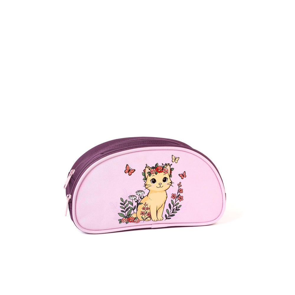 Yellow Shoes | Kids Pencil Cases | Accessories | LOUIS GARNEAU | CAT PENCIL CASE | 122292-65-LG_CHAT_ETUI_A_CRAYONS_2_COMPARTIMENTS-01-8857000033-LOUIS GARNEAU | CAT PENCIL CASE-Kids Pencil Cases | Accessories-LOUIS GARNEAU-Yellow Shoes