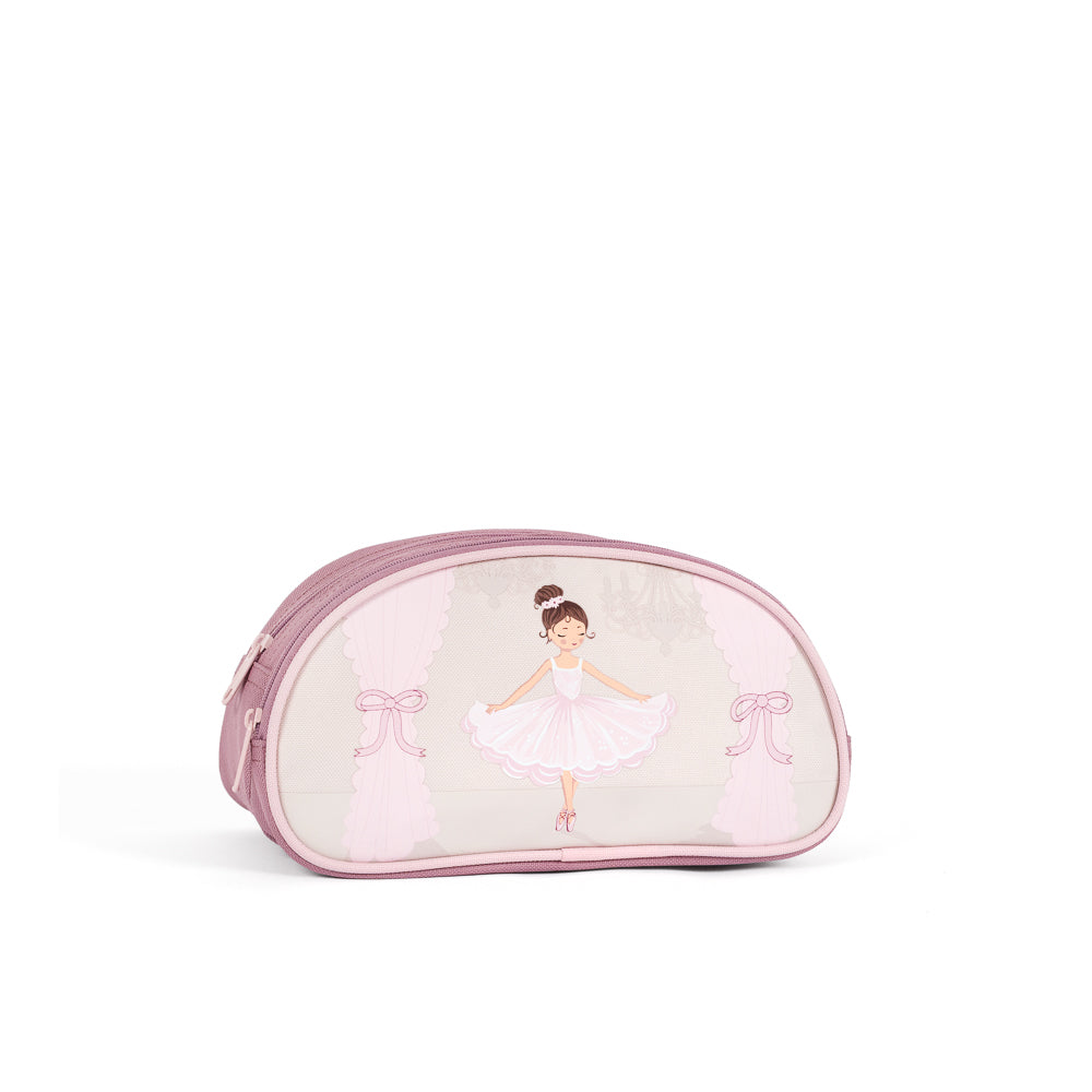 Yellow Shoes | Kids Pencil Cases | Accessories | LOUIS GARNEAU | BALLET PENCIL CASE | 122297-68-LG_BALLET_ETUI_A_CRAYONS_2_COMPARTIMENTS-01-8857400033-LOUIS GARNEAU | BALLERINA PENCIL CASE-Kids Pencil Cases | Accessories-LOUIS GARNEAU-Yellow Shoes