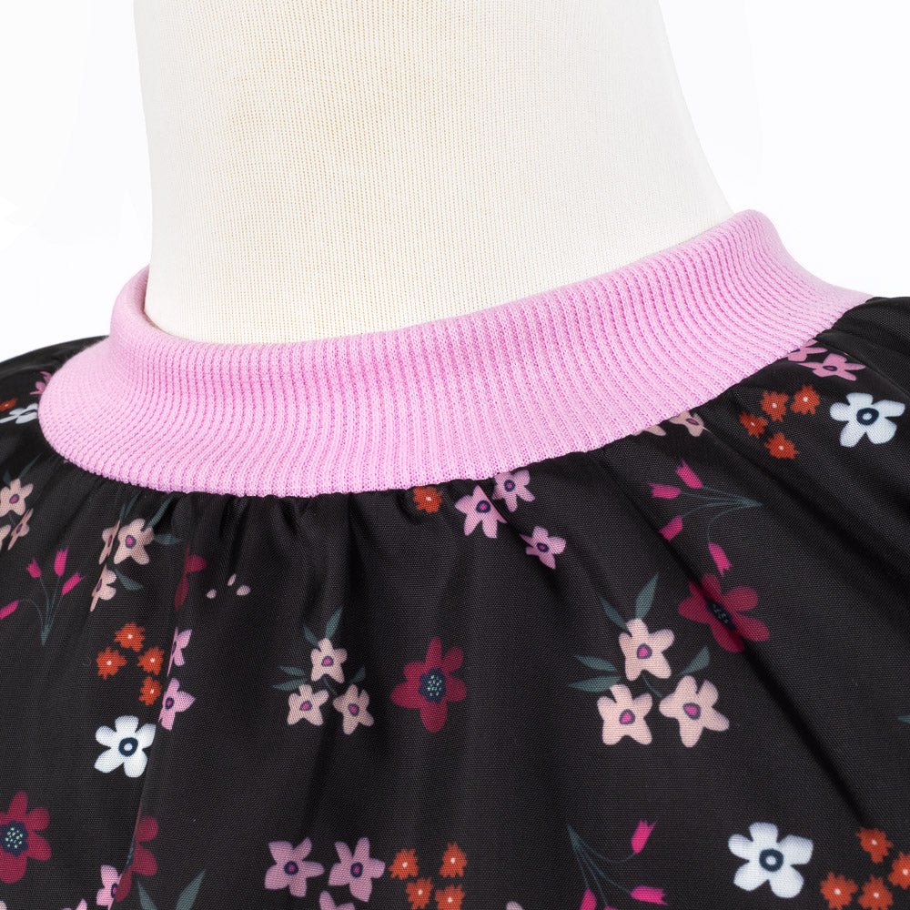 Yellow Shoes | Kids Aprons | Accessories | LOUIS GARNEAU | FLORAL APRON 6Y | 122305-98-LGFLORALTABLIER6ANS-03-LOUIS GARNEAU I FLOWERS SMOCK/APRON-Kids Aprons | Accessories-LOUIS GARNEAU-Yellow Shoes