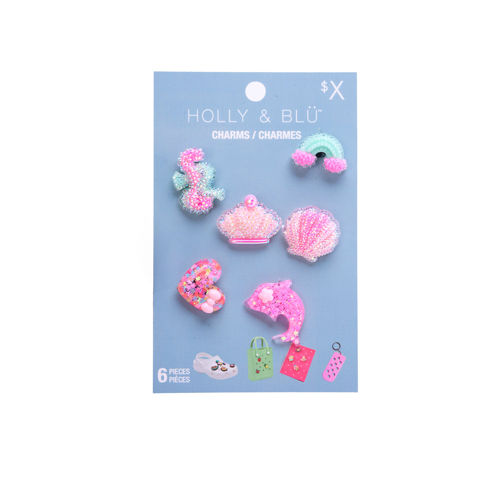 Yellow Shoes | Shoe Charms | Accessories | GIRLS - SET OF 6 FUN SHOE CHARMS | 8918000033