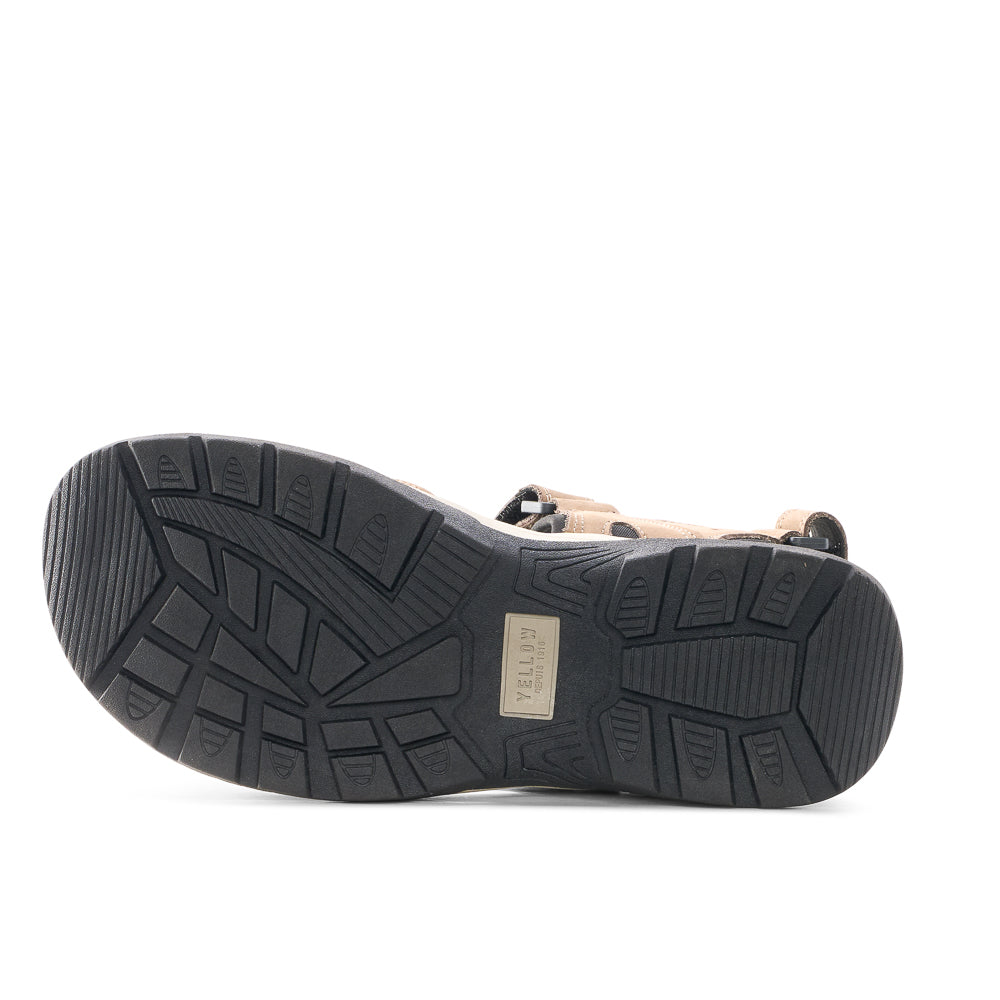 122358-30-LEONARDO-05-LEONARDO-Men's Sandals-Yellow-Yellow Shoes