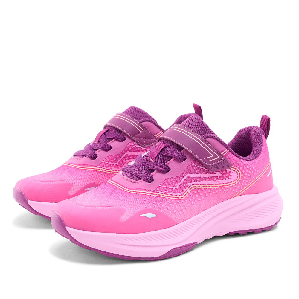 Yellow Shoes | Junior Kids Athletic Shoes | ECLAIR-F | 122402-68-ECLAIR-F-02-ECLAIR-F-Junior Kids Athletic Shoes-Yellow-Yellow Shoes