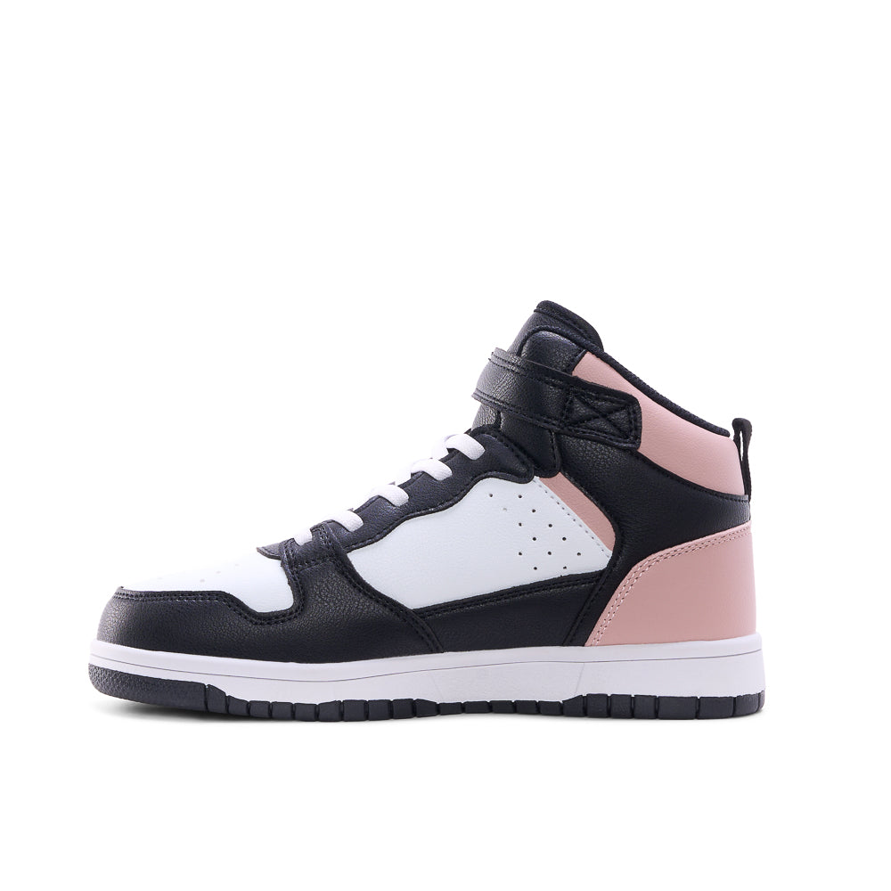 Yellow Shoes | Junior Kids Athletic Shoes | URBAINE JR F MID LUXE | 122473-57-URBAINE_JR_F_MID_LUXE-04-URBAINE JR F MID LUXE-Junior Kids Athletic Shoes-Yellow-Yellow Shoes