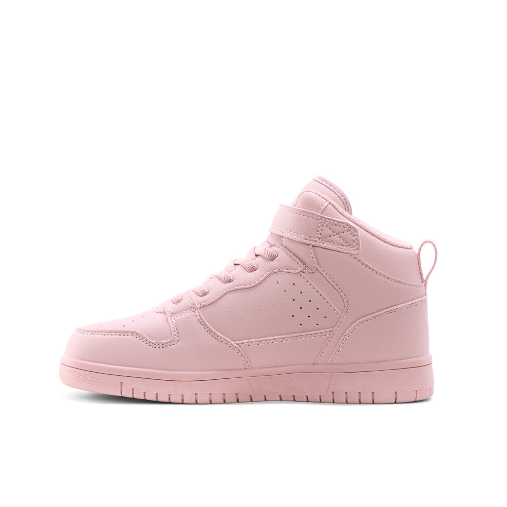 Yellow Shoes | Junior Kids Athletic Shoes | URBAINE JR F MID LUXE | 122473-68-URBAINE_JR_F_MID_LUXE-04-URBAINE JR F MID LUXE-Junior Kids Athletic Shoes-Yellow-Yellow Shoes