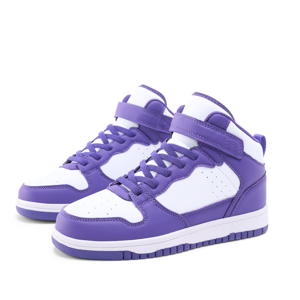 Yellow Shoes | Junior Kids Athletic Shoes | URBAINE JR F MID LUXE | 122473-97-URBAINE_JR_F_MID_LUXE-02-URBAINE JR F MID LUXE-Junior Kids Athletic Shoes-Yellow-Yellow Shoes