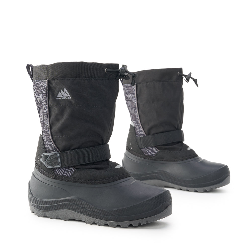 Yellow Shoes | Junior Kids Winter Boots | FROZA JR-G | FROZA JR-G-Junior Kids Winter Boots-Yellow-Yellow Shoes