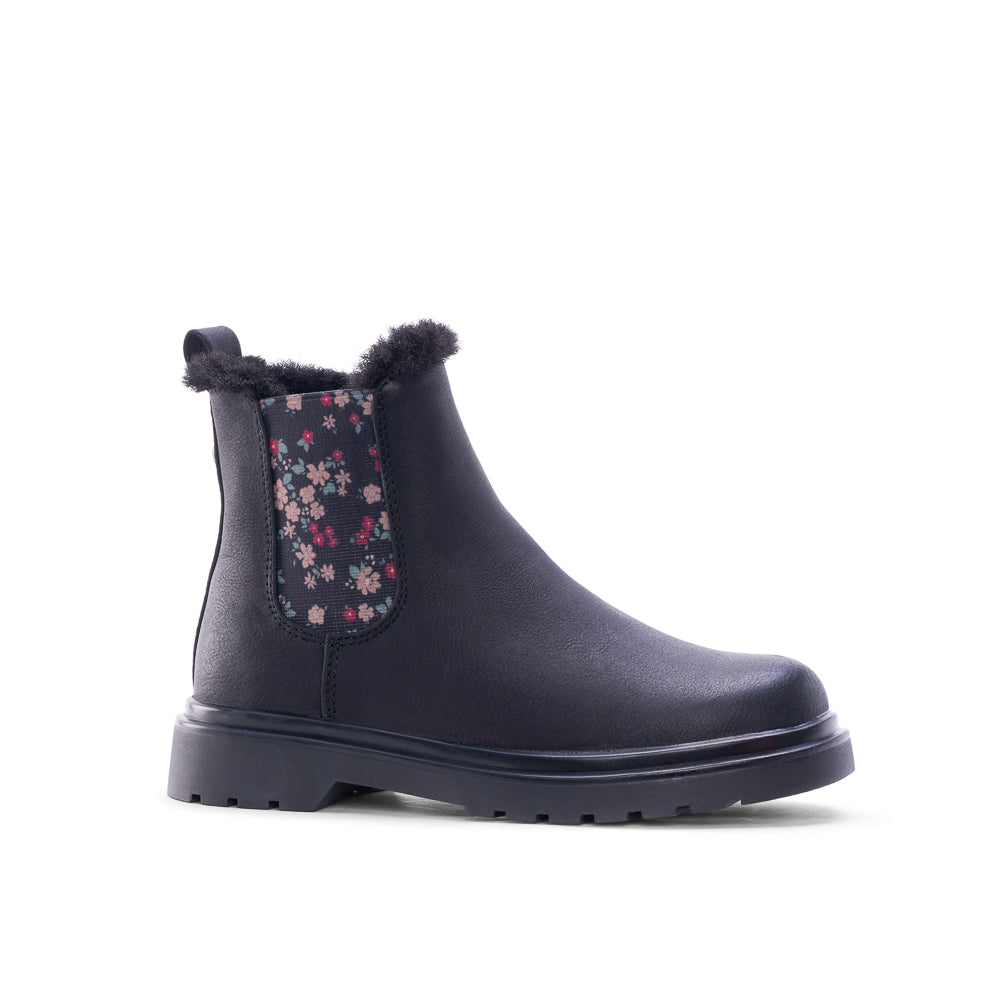Yellow Shoes | Toddler Kids Fashion Light Boots | PRESLEY TDLR FLORAL | 122698-04-PRESLEY_TDLR_FLORAL-03-PRESLEY TDLR FLORAL-Toddler Kids Fashion Light Boots-Yellow-Yellow Shoes