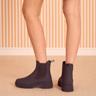 INEZ_119283-10_YellowShoes_2206-INEZ-Women's Rainboots and Rainwear-Chelsee-Yellow Shoes