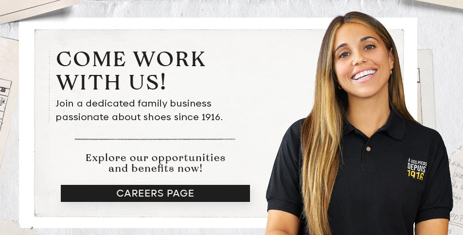 Yellow Shoes Careers page for Quebec Canada