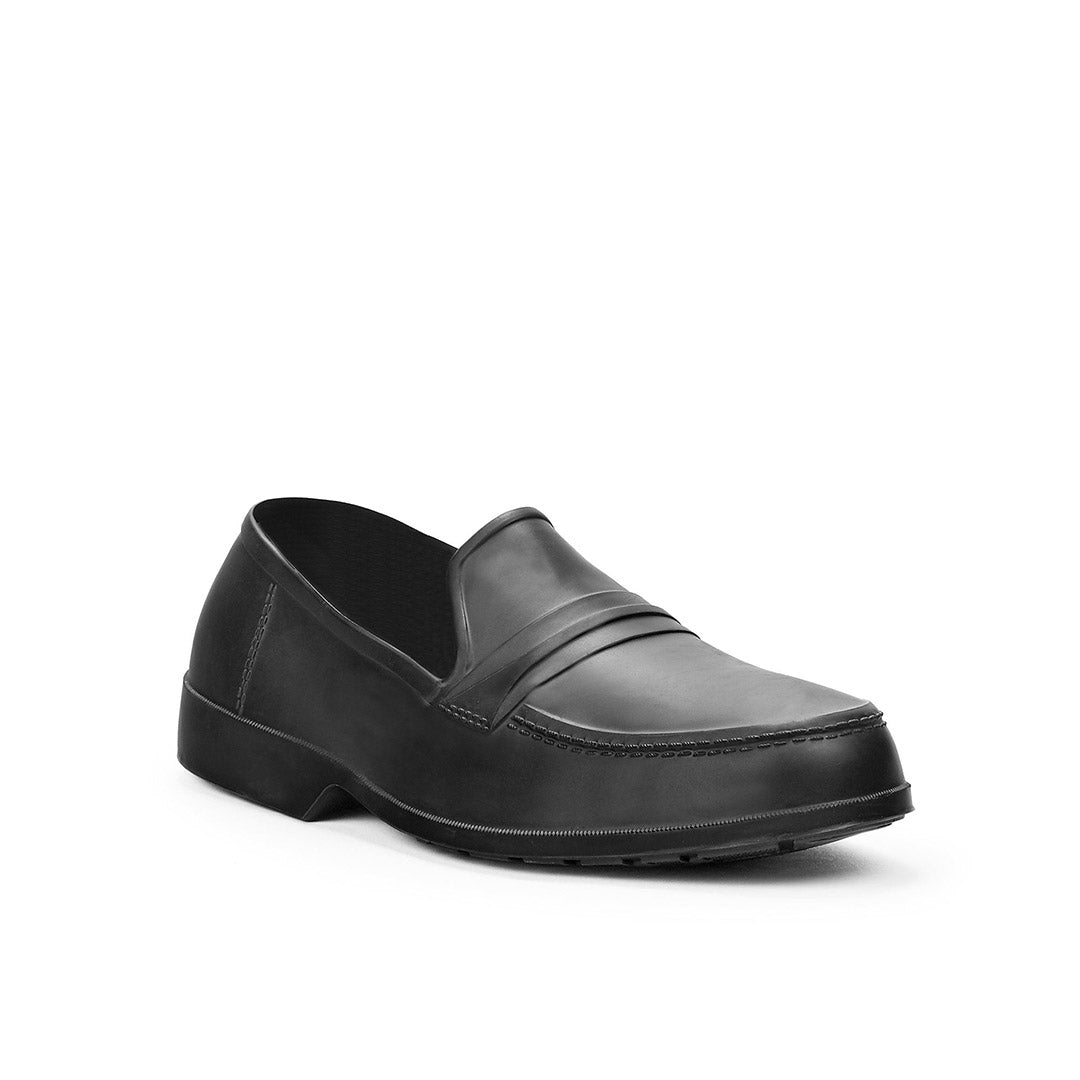 Paire De Surchaussures Imperméables Anti-Pluie Et Neige - Réutilisables, Antidérapantes, Fermeture Zippée - Taille L (39-42) Homme/Femme