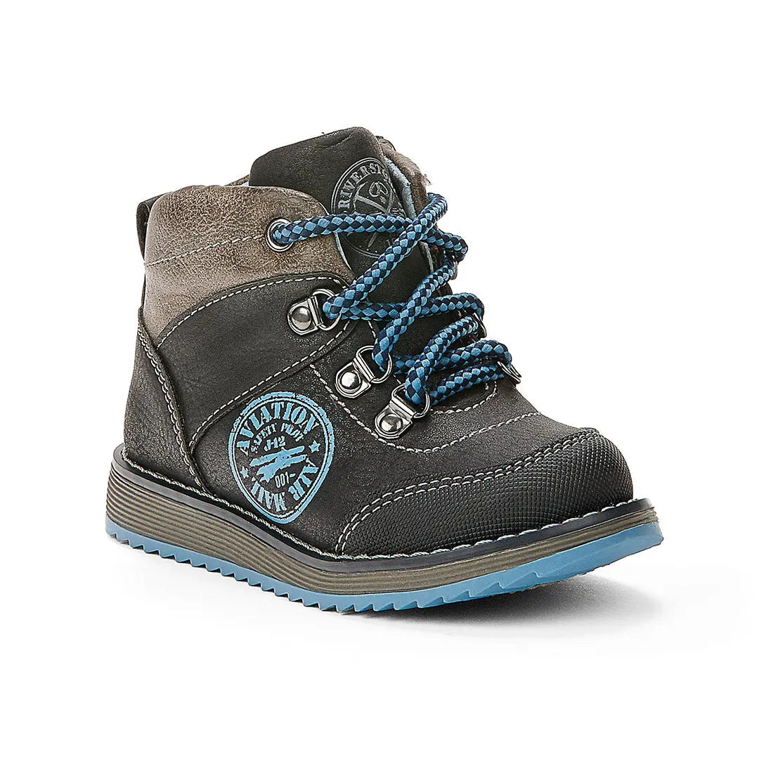 Yellow Shoes | Baby-Bootie-Boys-Laced | Malcom | 105281-01-malcom-1_178cd5bd-222b-44c3-a4a6-df21c51db437-Malcom-Baby Booties-riverstone-Yellow Shoes