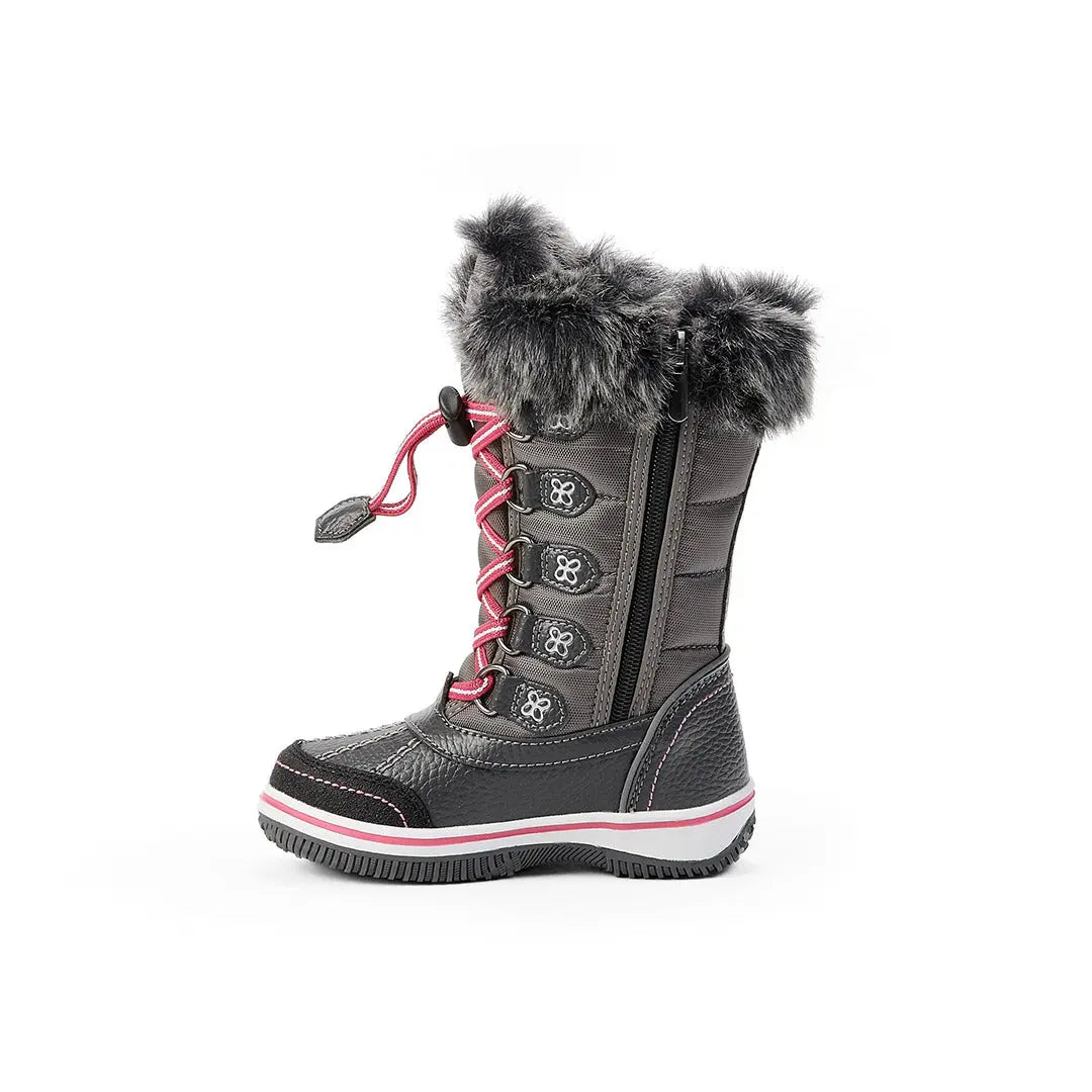 Yellow Shoes | Toddler-Winter Boots-Girls-Snowboard | Glacon Tdlr | 105356-05-glacon-3_4c83b0a9-5aa4-4178-895c-63262029de01-Glacon Tdlr-Toddler Kids Winter Boots-Riverland-Yellow Shoes
